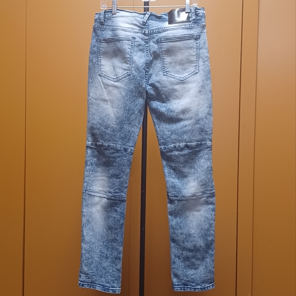 (2 Pairs)(Same Sz) Black & Gray/Blue Jeans (Waist 34) - Picture 3 of 12